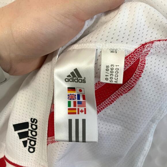 Adidas Climacool 2005 Boston Marathon Mesh Short Sleeve Tee Men's Sz M White - Picture 5 of 7